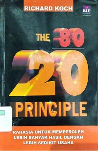 The 80/20 Principle = Prinsip 80/20