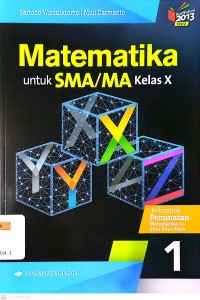 Matematika untuk SMA/MA Kelas X