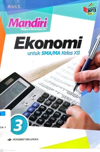 Mandiri Ekonomi untuk SMA/MA Kelas XII