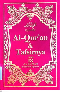 Al-Quran dan Tafsirnya Jilid 9