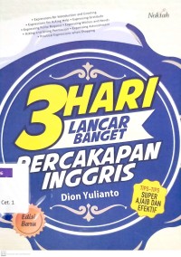 3 Hari Lancar Banget Percakapan Inggris