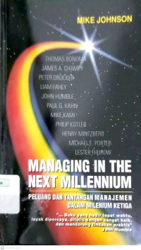 Managing in the Next Millenium