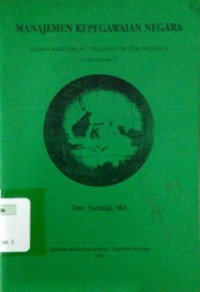 Manajemen Kepegawaian Negara