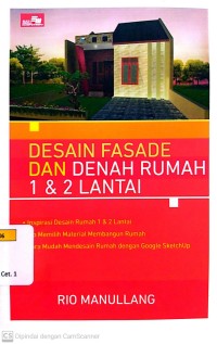 Desain Fasade dan Denah Rumah 1 & 2 Lantai