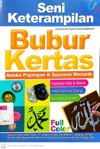 Seni Keterampilan Bubur Kertas
