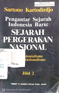 Image of Pengantar Sejarah Indonesia Baru: Sejarah Pergerakan Nasional Jilid 2