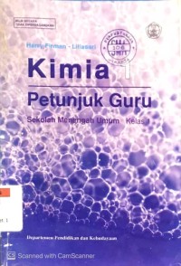 Kimia 1 : Petunjuk Guru Sekolah Menengah Umum KElas 1