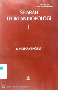 Sejarah Teori Antropologi 1