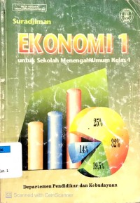 Ekonomi 1: UntukSekolah Menengah Umum Kelas 1