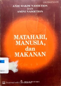Matahari, Manusia, dan Makanan