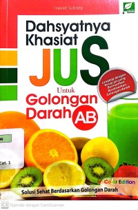 Dahsyatnya Khasiat Jus untuk Golongan Darah AB