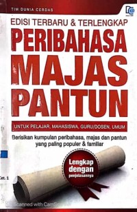 Peribahasa Majas dan Pantun untuk Pelajar, Mahasiswa, Guru/Dosen, Umum