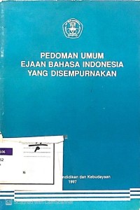 Image of Pedoman Umum Ejaan Bahasa Indonesia yang Disempurnakan